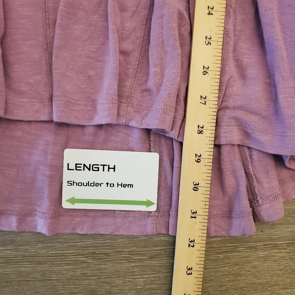 Soft Surroundings Large Stretchy Perfect A-Line Long Sleeve Top - Picture 9 of 10
